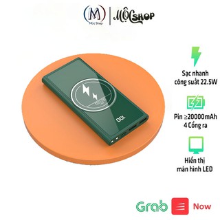 Sạc dự phòng không dây từ tính XFY 10000mah Hỗ Trợ Sạc Nhanh 22.5W cho Iphoen SamSung Xiaomi Bảo hành 12 tháng - QT