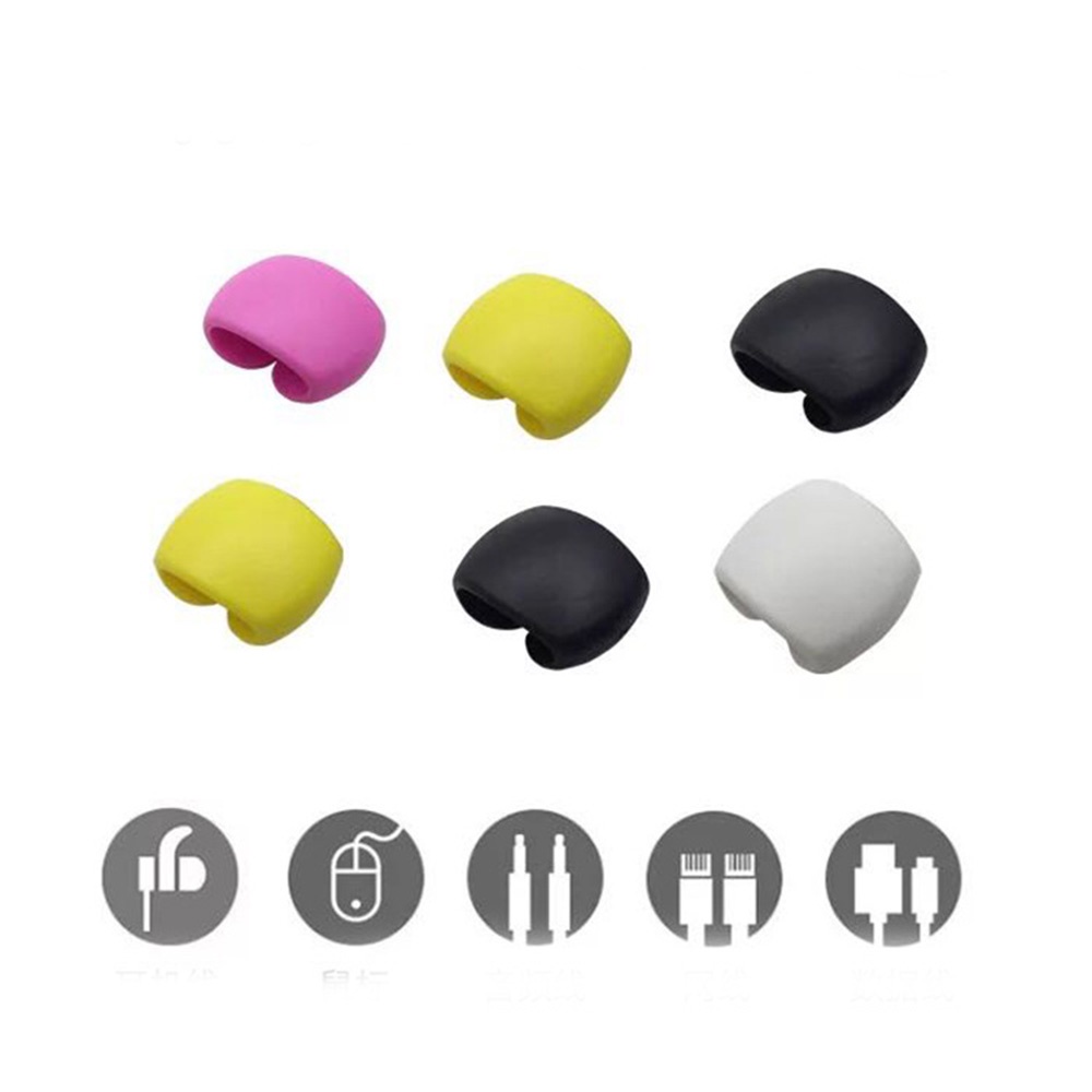 Set 4 Kẹp Nhựa Giữ Dây Cáp Gọn Gàng Taylor1