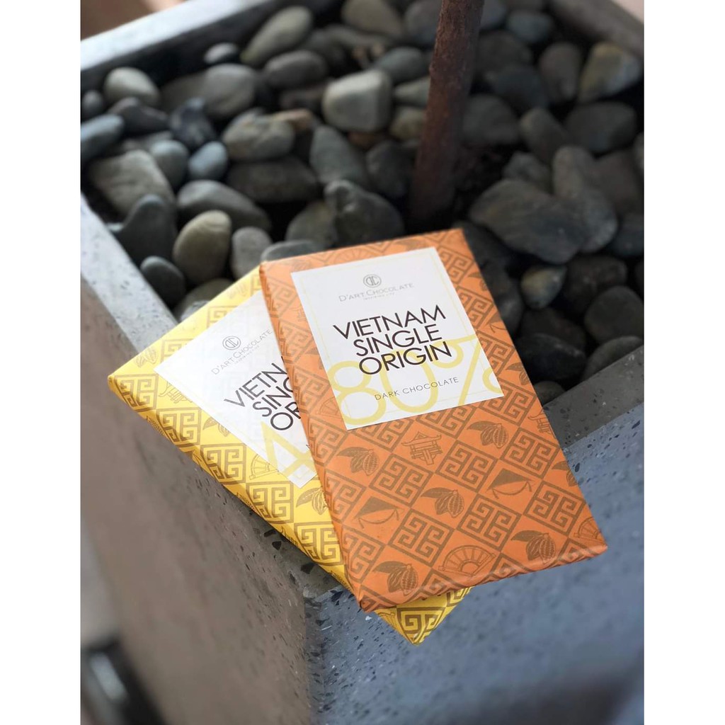 Thanh socola đen 70% VietNam origin 85 gram