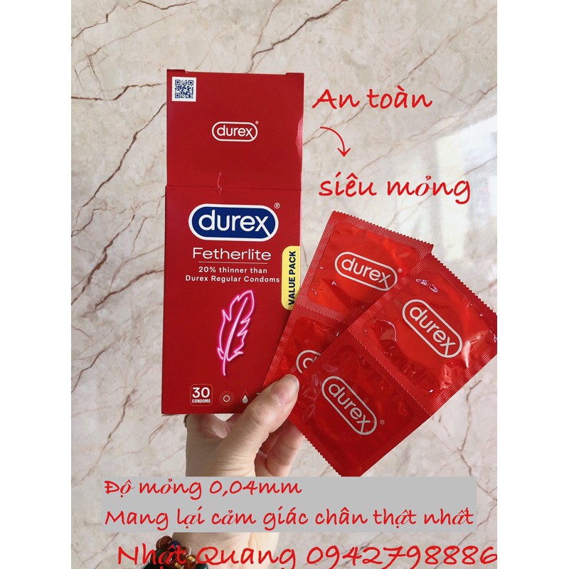 Bao cao su Durex