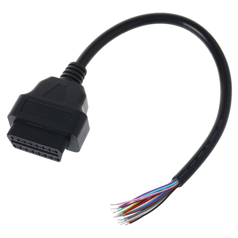 Dây cáp chẩn đoán OBD2 16Pin mở rộng cho xe hơi