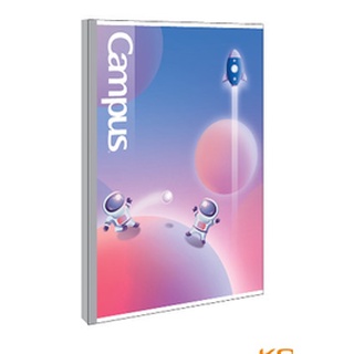 Combo 5 Vở Campus B5 Kẻ Ngang Có Chấm pastel (200 Trang )