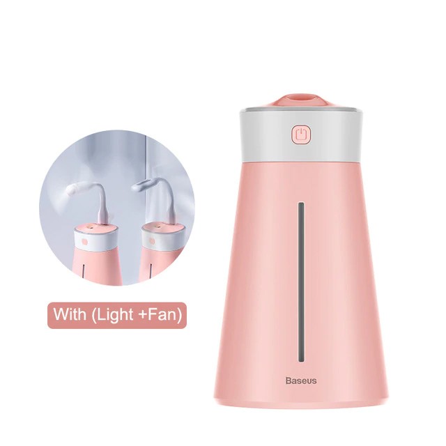 Máy phun sương tạo độ ẩm không khí Baseus Slim Waist dung tích 380ml 12h sử dụng liên tục cho phòng làm việc , phòng ngủ