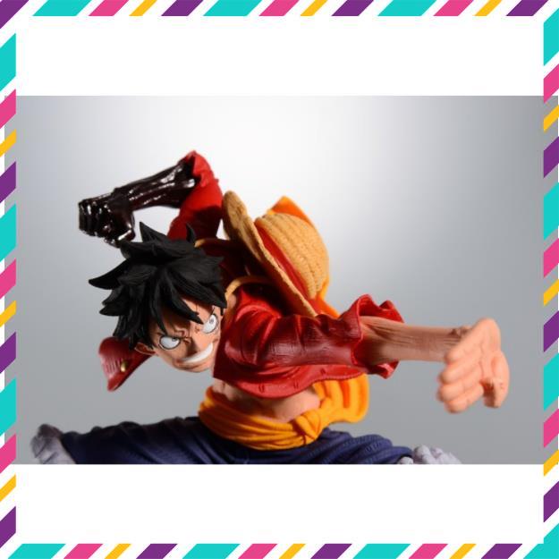 Mô Hình Luffy Mũ Rơm, OnePiece HaKi Vũ Trang -  Hàng Cao Cấp, Cao 20cm - Mô Hình Figure Luffy