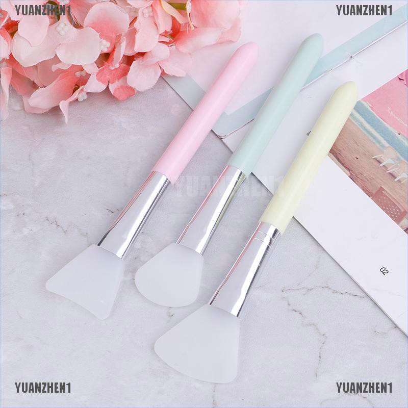 1 Cọ silicone Phẳng Quét Mặt Nạ Chăm Sóc Da YUANZHEN1