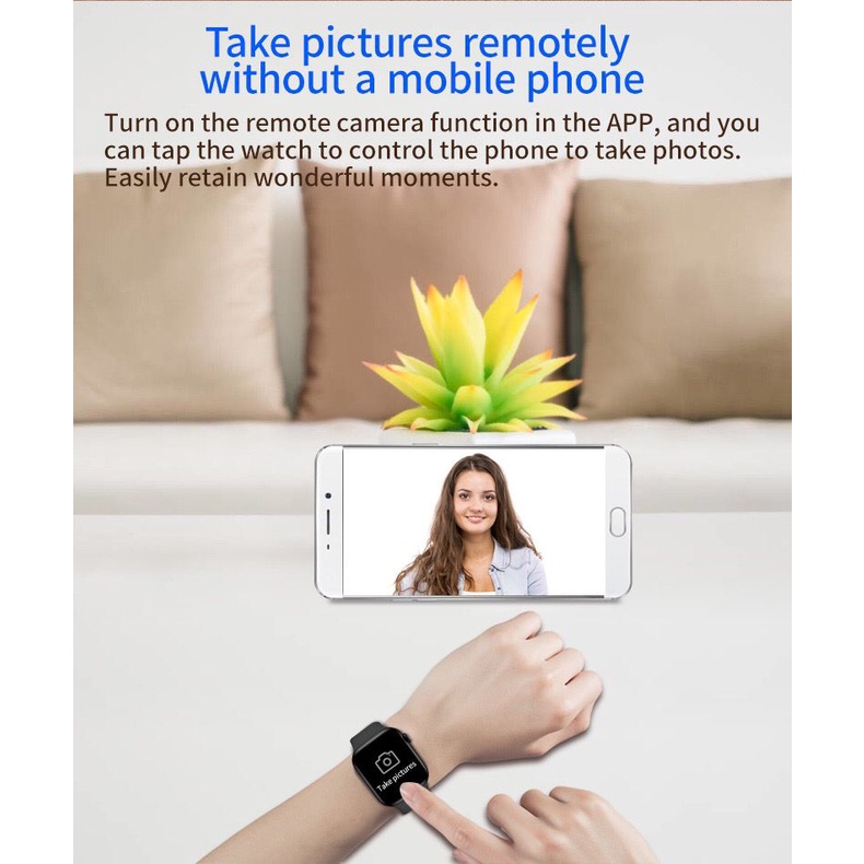 Đồng Hồ Đeo Tay Thông Minh Iwatch Series 6 Bluetooth 6-1.77inch 2021 Cho Ios Android Vs T500 W46 Dt100 Hw1622