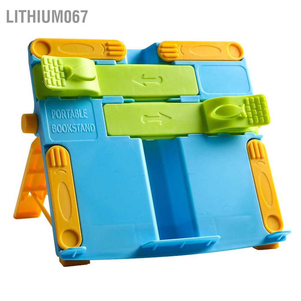 Lithium067 Giá đọc sách Di động Phim hoạt hình dễ thương Gấu Trẻ em Sinh viên Kính thiên văn có thể điều chỉnh