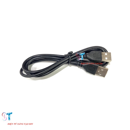 Dây Cáp USB A 2.0 2 Đầu Đực Đực Dài 1m