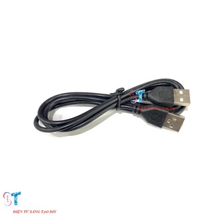 Dây cáp usb a 2.0 2 đầu đực đực dài 1m