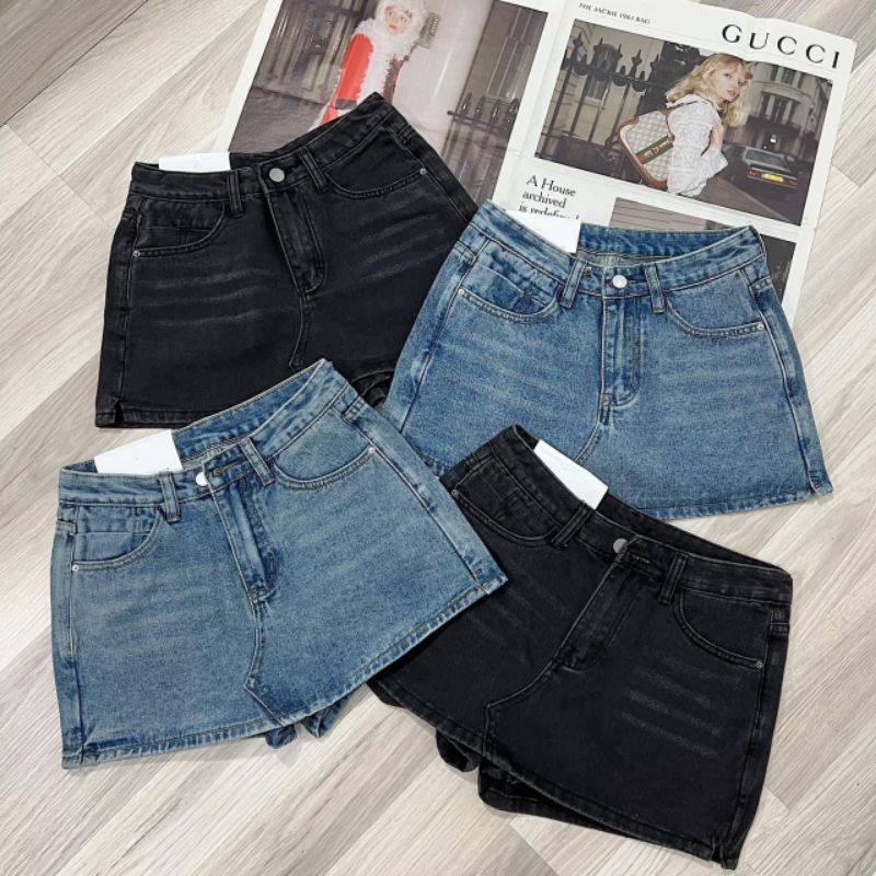 Quần váy jean ngắn hàng QCL1