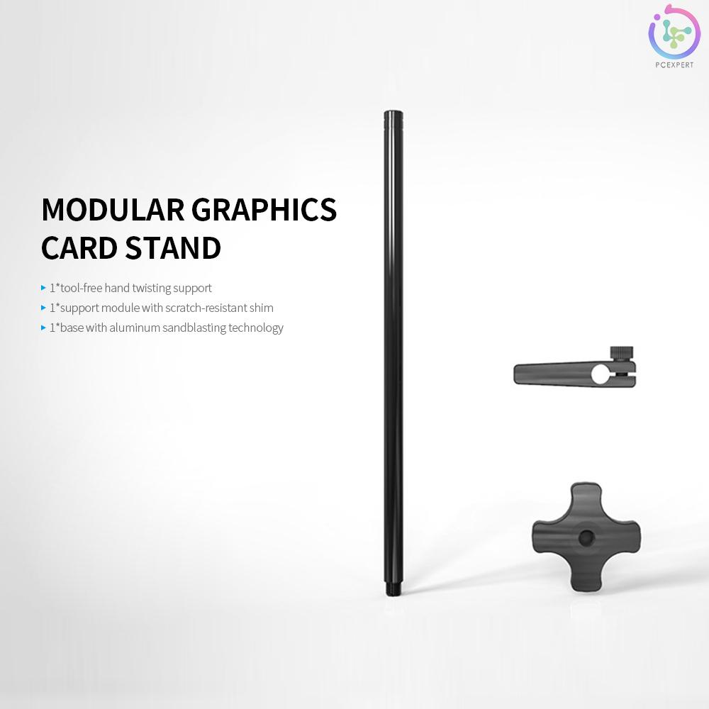 Giá đỡ card đồ họa bằng nhôm GM961 màu đen | WebRaoVat - webraovat.net.vn