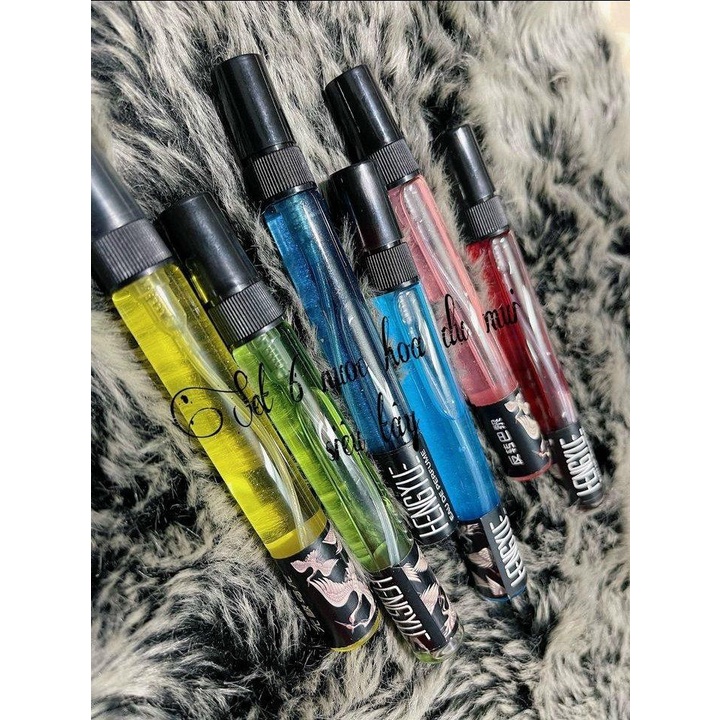 set 6 ống nước hoa ánh nhũ Hengyue 12ml siêu thơm dai