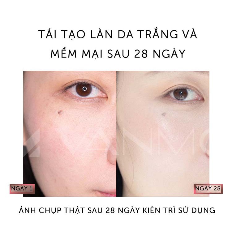 Tinh Chất Serum Ampoule Nicotinamide Trắng Da Mờ Thâm Nám Xóa Nhăn