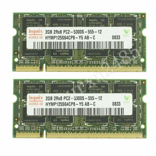 Ram laptop DDR2 bus 667 (5300s) bus 800 (6400s)