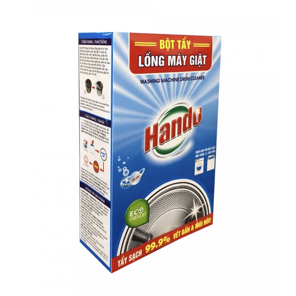Bột tẩy vệ sinh lồng máy giặt Hando 200g