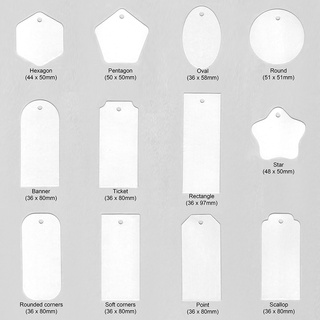 Thẻ tag giấy trắng_50pcs