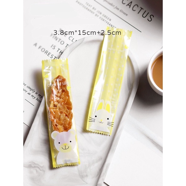 Túi đựng bánh đế thuyền - 50 cái