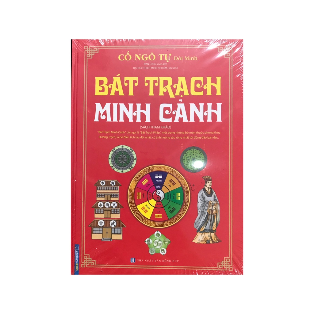 Sách Bát trạch minh cảnh ( bìa cứng Minh Thắng )