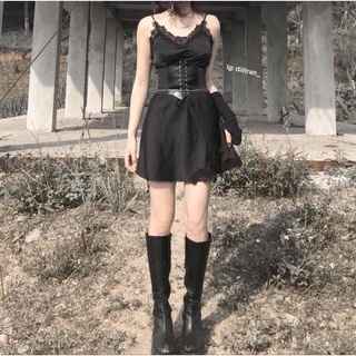 Thắt nịt eo lưng gothic vintage grunge retro corset style
