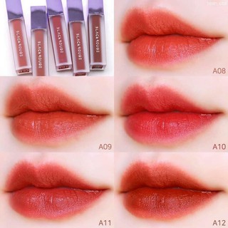 Son Kem Black Rouge Air Fit Velvet Tint Mood Filter A09 - Hồng cam ánh nâu