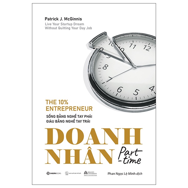 Sách - Doanh Nhân Part-Time - The 10 Percent Entrepreneur