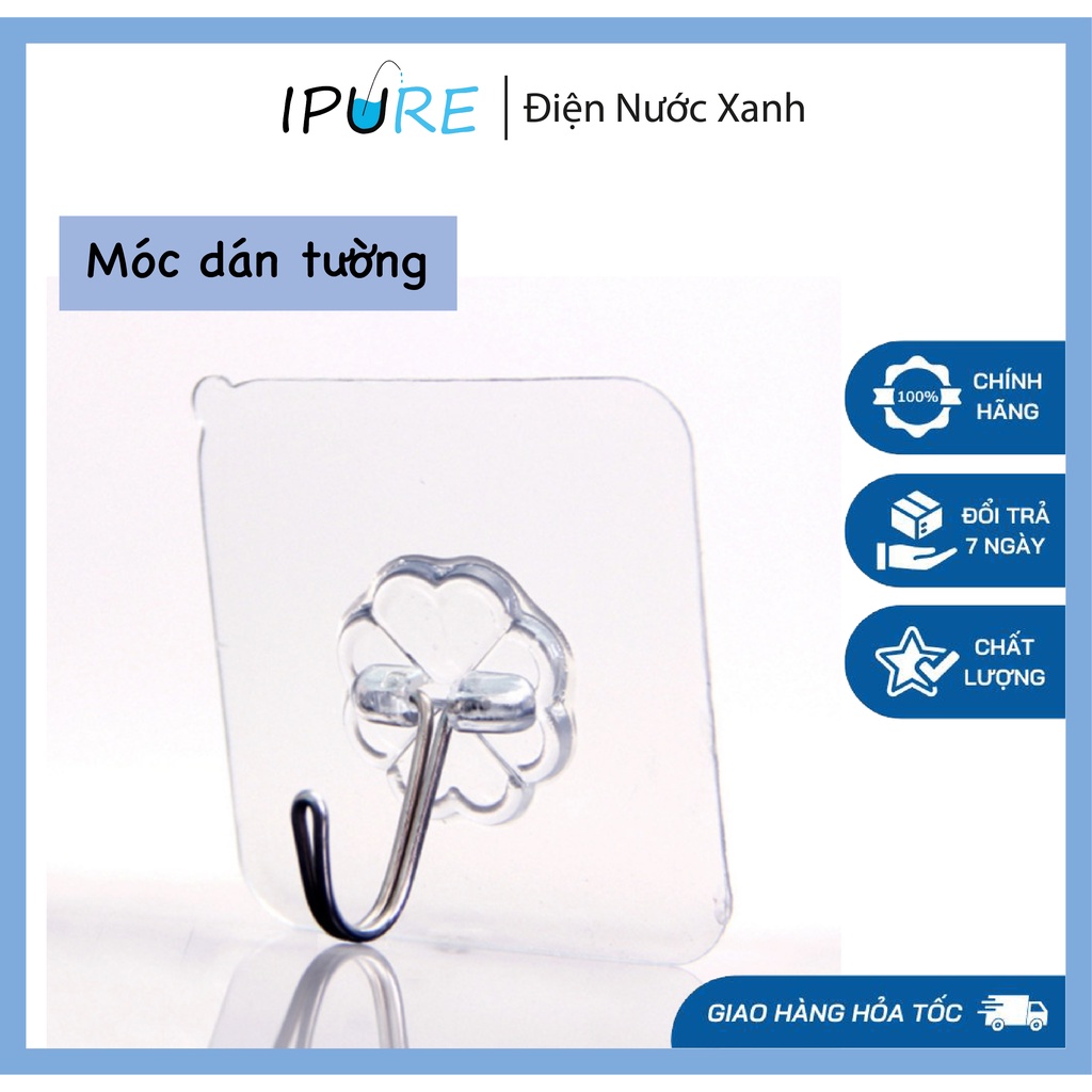 Bộ 1/5/10 Móc Dán Tường Chịu Lực 20Kg Siêu Dính - DNX IPURE