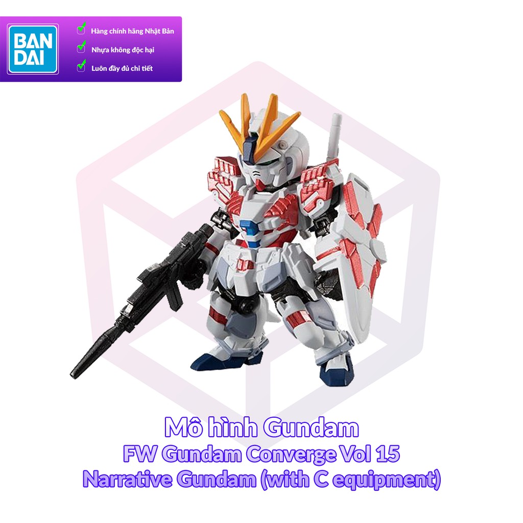 Mô Hình Gundam Bandai FW Gundam Converge Vol 15 [GDB]