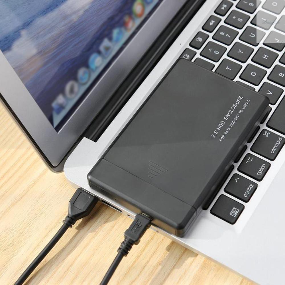Hộp Ổ Cứng Ngoài 2.5in Hdd 480mbps Cho Sata Hdd / Ssd Sang Usb2.0 | BigBuy360 - bigbuy360.vn