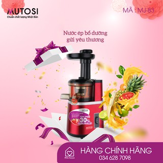 Máy ép chậm Mutosi MJ-83 chính hãng