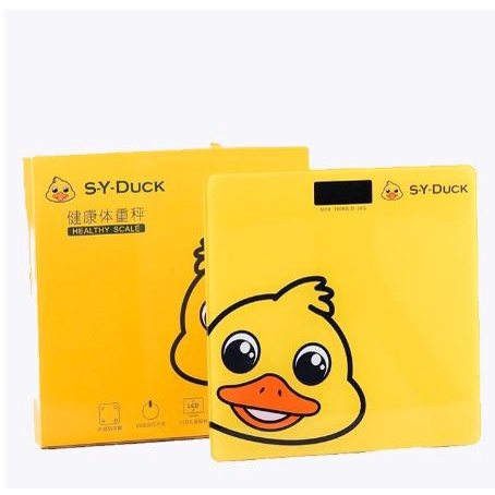 CÂN 180KG MẶT KÍNH CƯỜNG LỰC HÌNH CON VỊT