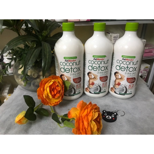 Giảm cân Coconut DETOX 2 Day Plan của Úc