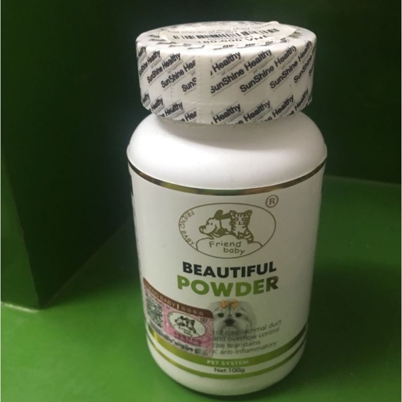 Bột ăn chống chảy nước mắt cho chó mèo beautiful powder friend baby Pet-1989