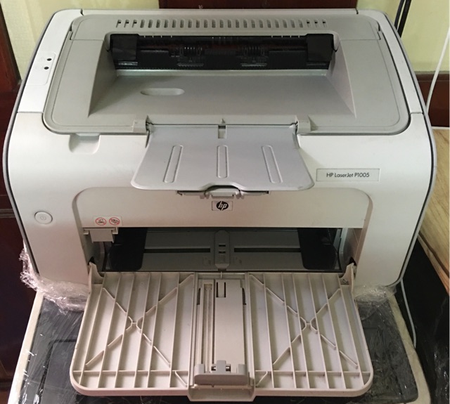 Máy in HP1005 cũ - bảo hành 3 tháng - lỗi 1 đổi 1 - tặng 1 gam giấy in a4