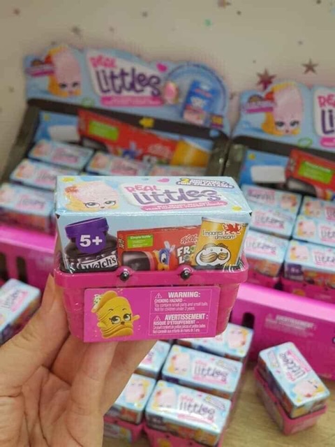 Combo 3 giỏ siêu thị shopkins full box - hàng chính hãng - Lưu ý ảnh bìa là ảnh 1 thùng gồm 24 giỏ