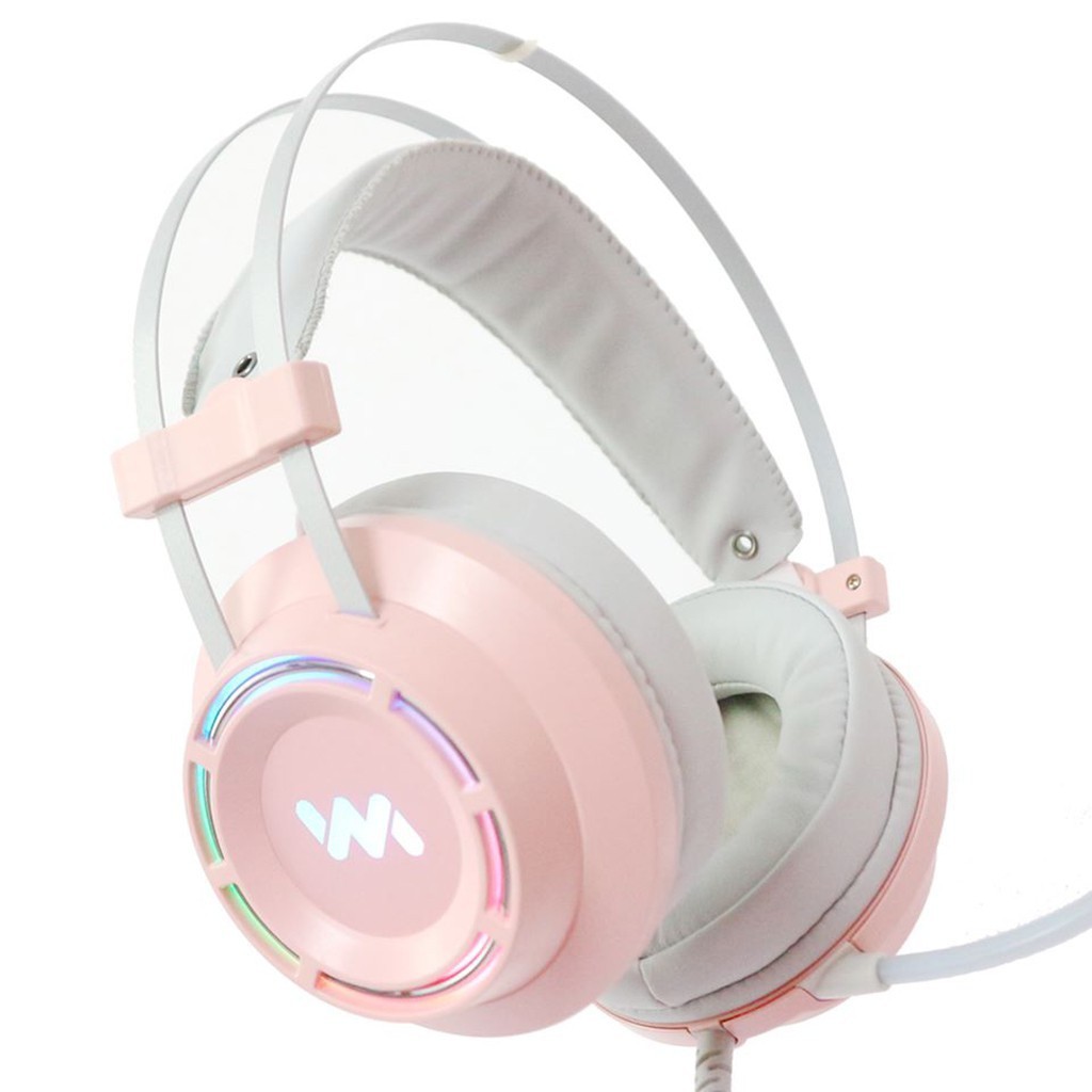 [Chính Hãng] Tai nghe Gaming Wangming 9800s - Tai nghe chụp tai có dây RGB 7.1 - Headphone Cổng USB - BH 12 Tháng