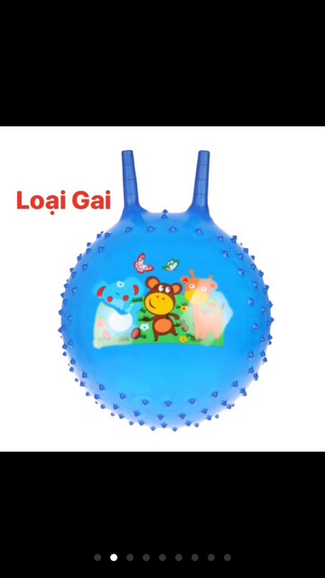 Bóng gai cỡ lớn có tay cầm cho bé 45cm