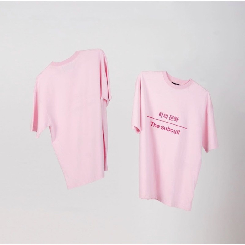 Áo Hồng chữ hàn