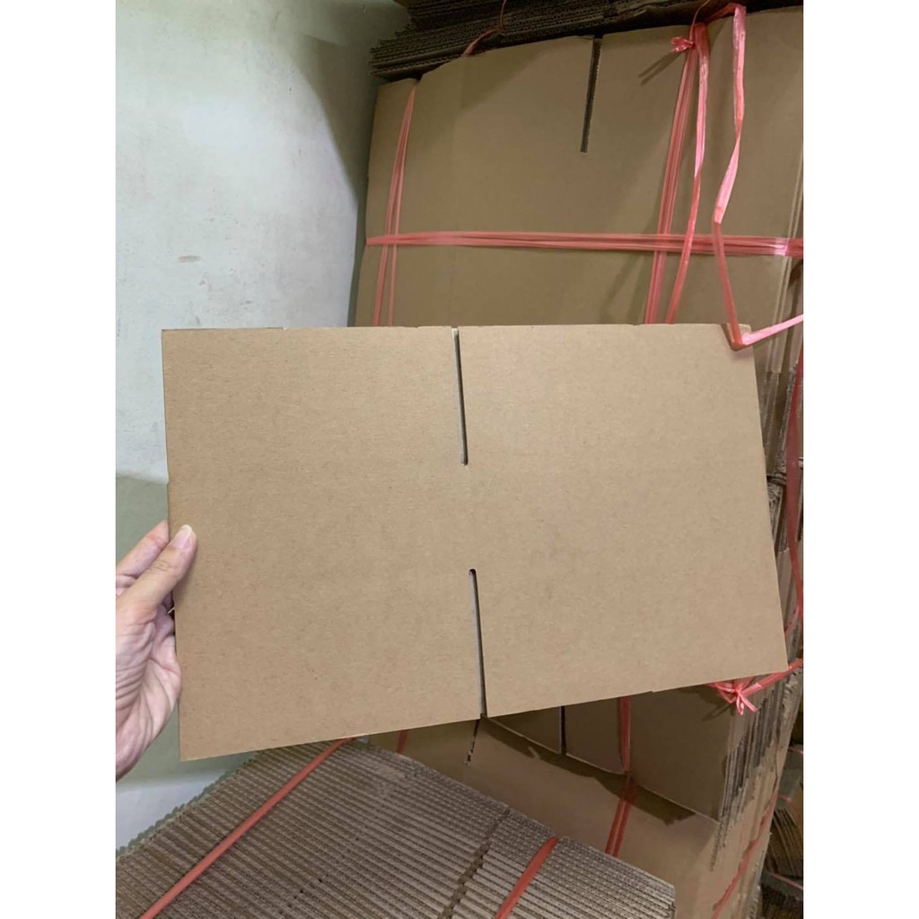 10 HỘP 20X20X15 - Hộp Carton Size 20X20X15 Giấy Cứng Siêu Bền Đóng Hàng Nhanh Chóng