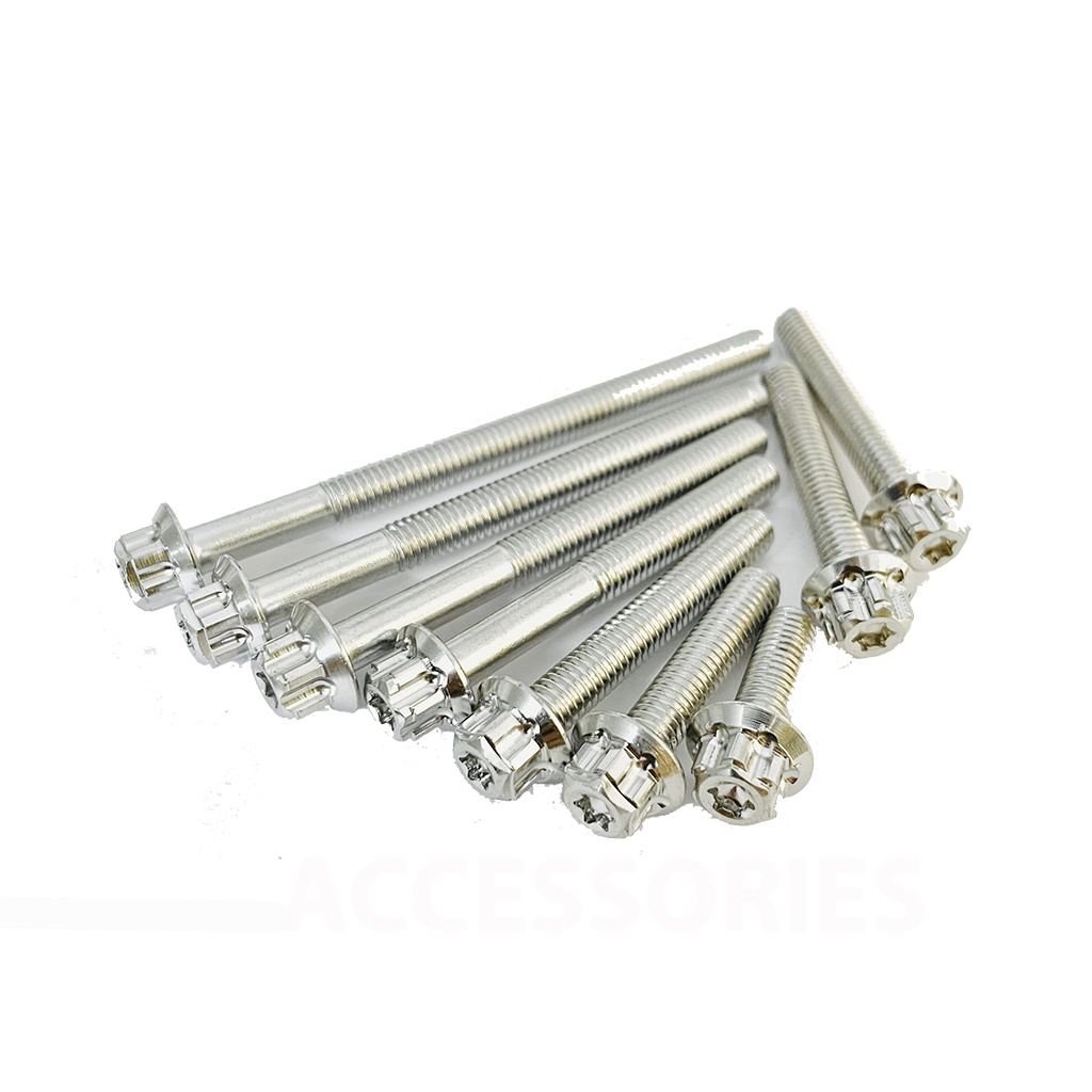 Ốc Salaya Đầu Trụ MS3 6li10,6li15,6li20,6li30,6li35,6li40,6li50,6li60,6li65,6li70,6li75,6li80,6li90 Gắn Lốc Máy PKPH