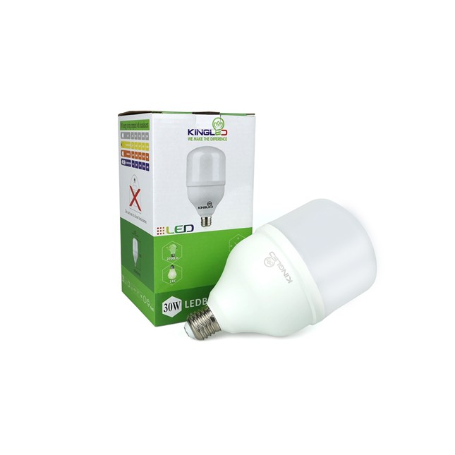 Đèn led bulb 50w-Kingled, DOB-LB-50-T5. Đui xoáy E27. Ánh sáng: Trắng/vàng. Bảo hành 2 NĂM ĐỔI MỚI