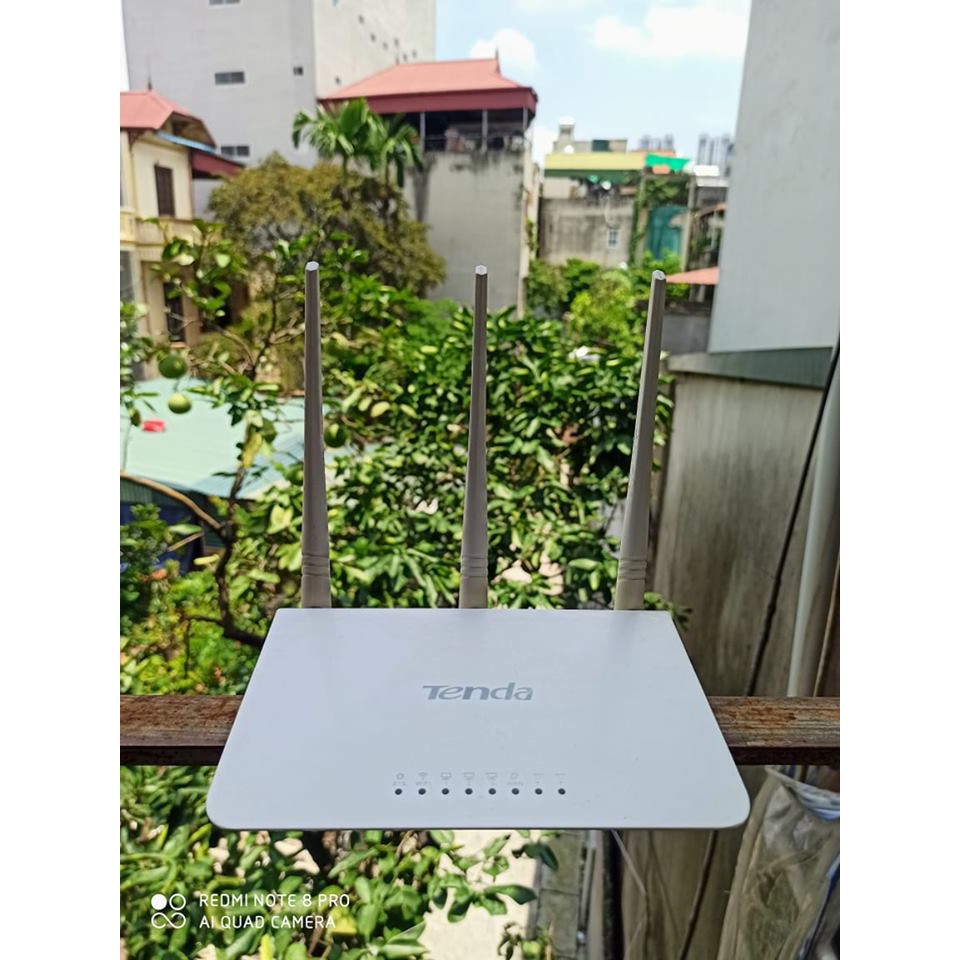 [BẢN ENGLISH] Bộ phát Wifi 3 râu Tenda F3 bộ thu phát wifi không dây chuẩn tốc độ 300Mbps, Cục kích sóng Wifi (Hàng Cũ) | BigBuy360 - bigbuy360.vn