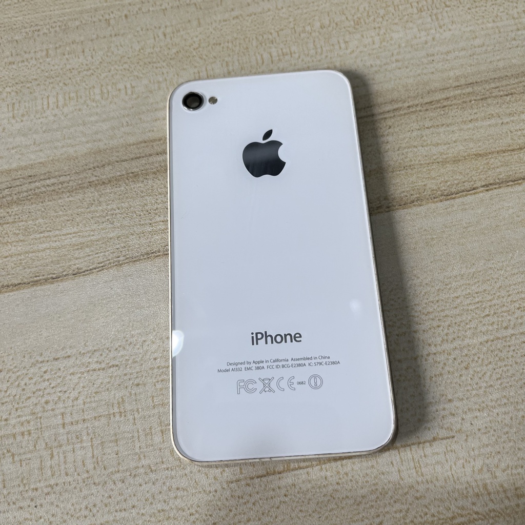 Nắp Lưng + Ốc Đít Iphone 4s Zin Hàng Cao Cấp