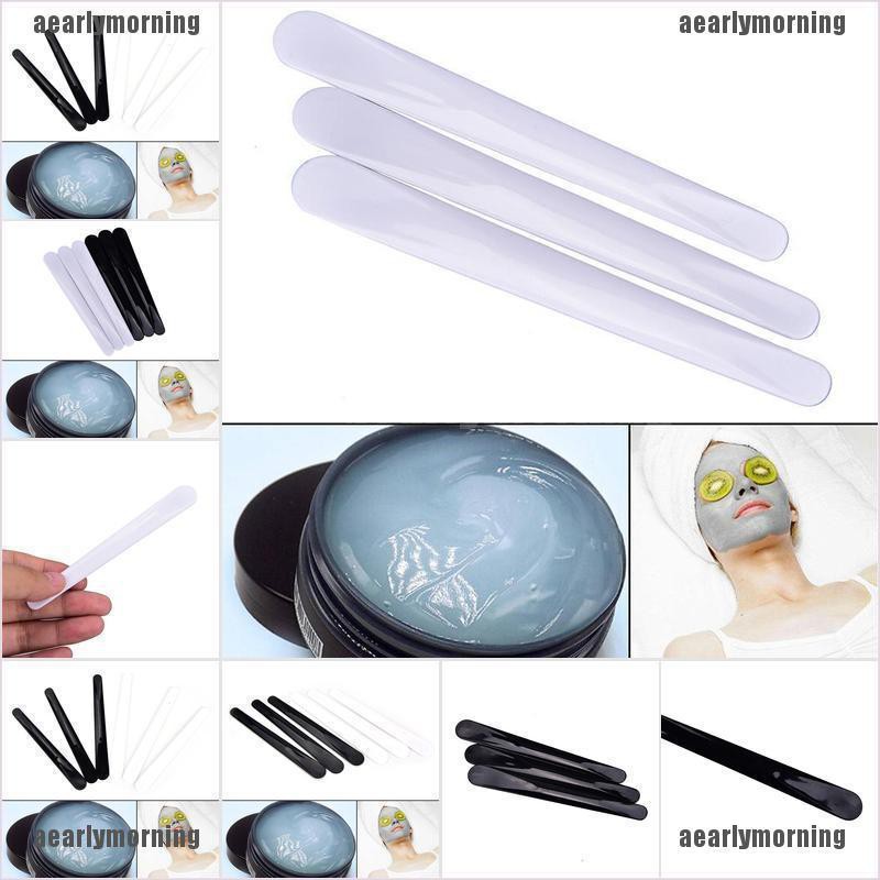 (hàng Mới Về) Set 10 Muỗng Trộn Mặt Nạ Bằng Nhựa Tiện Dụng