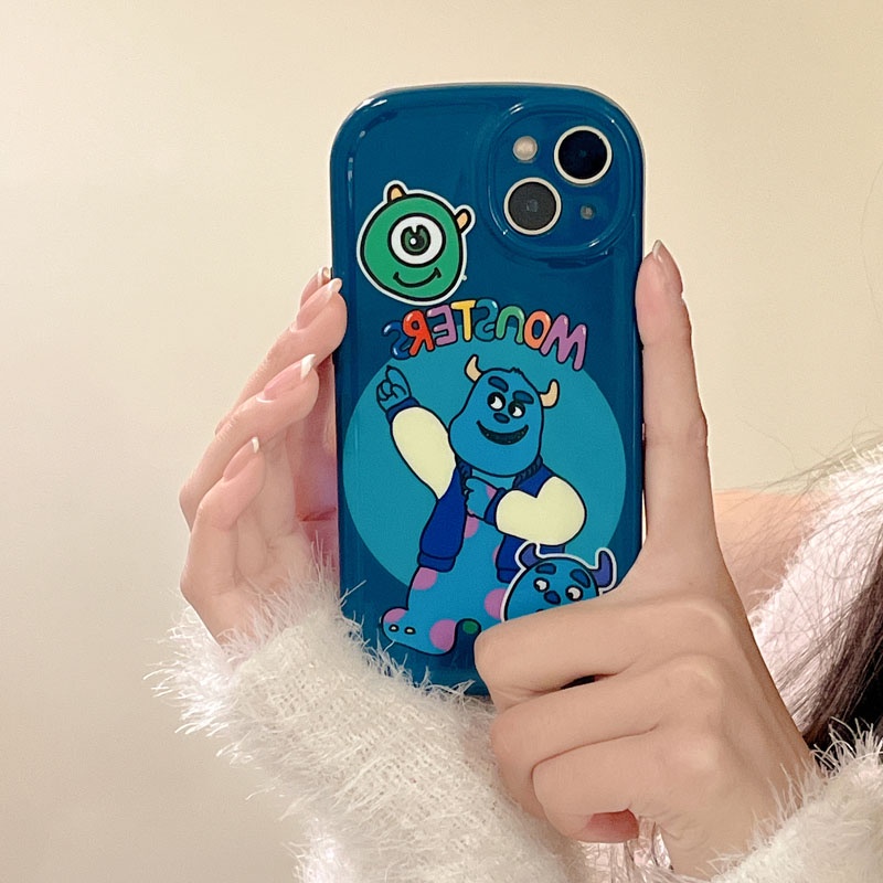 !Ốp Điện Thoại Dẻo Họa Tiết Quái Vật Dễ Thương Chống Sốc/ Bụi Bẩn Cho IPhone13 12 11 Pro Max XR XSMAX