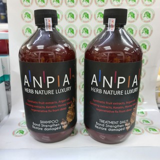 Dầu gội hấp phục hồi cao cấp anpa 1000ml*2