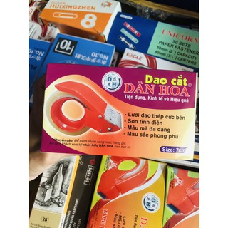 Cắt băng keo cầm tay dân hoa 5p 6p 7p 8p nhựa giá sỉ