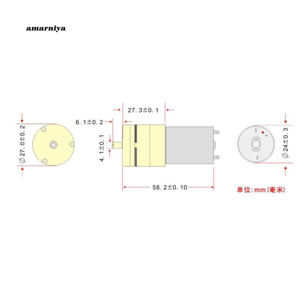 Bộ thiết bị sục khí mini DC 12V dành cho bể nuôi cá cảnh