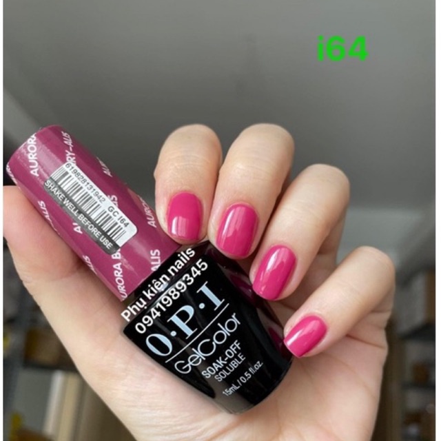 SALE 40% SƠN MÓNG TAY  -SƠN GEL HƠ MÁY OPI i64