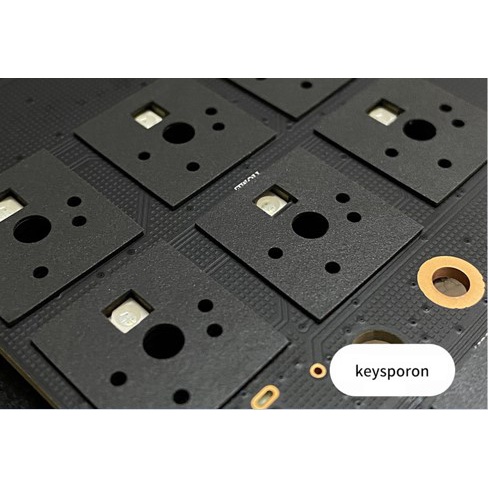 Switch Foam chất liệu Poron | PE | EVA dày 0.5mm dùng cho switch bàn phím cơ