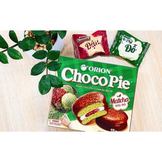 Bánh Chocopie Matcha đậu đỏ hộp 360g